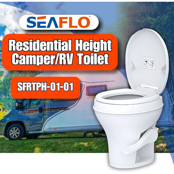 Residential Height Camper/RV Toilet