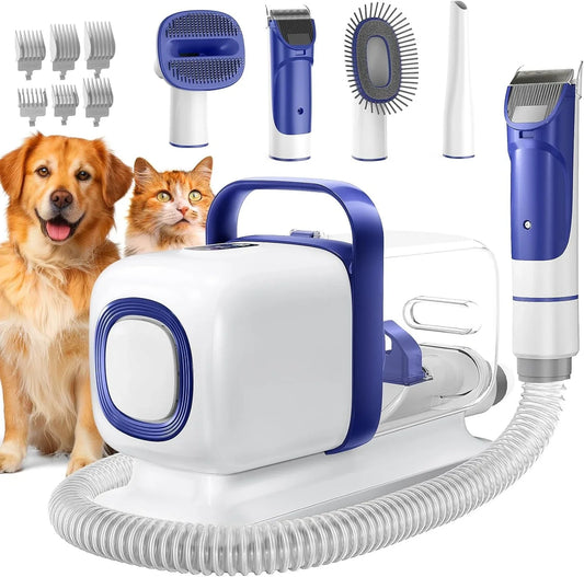 All-in-One Dog Grooming Kit with Vacuum, Low Noise