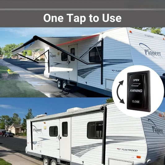17' (16.2 fabric) RV Electric Awning Complete Kit