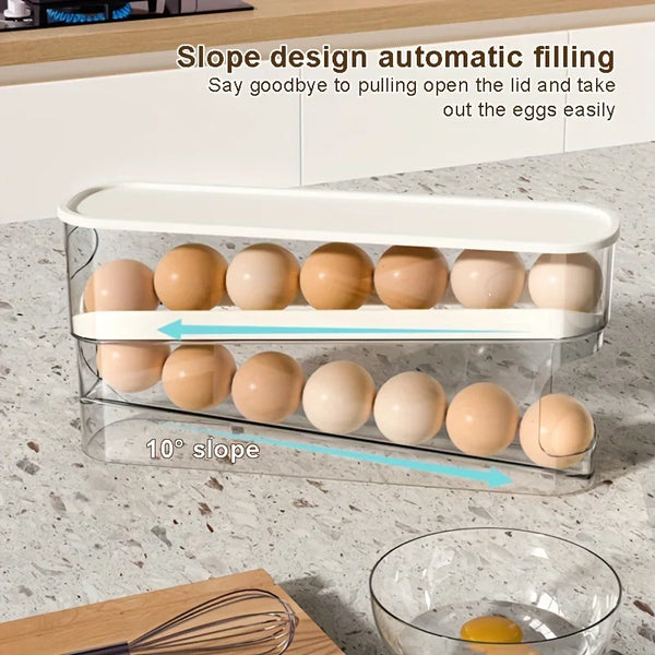 Dispenser Refrigerator Egg Storage Box