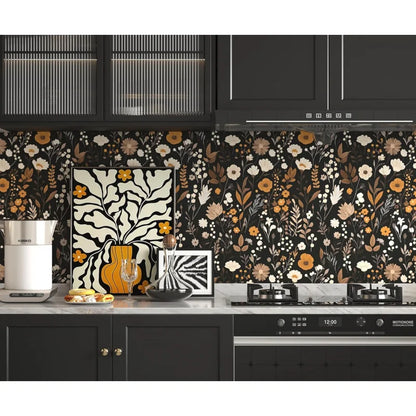 Boho Vintage Self-Adhesive Wallpaper