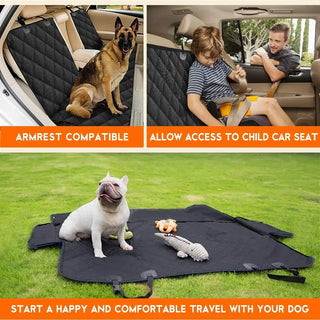 Dog Car Rear Seat Protective Cover Waterproof