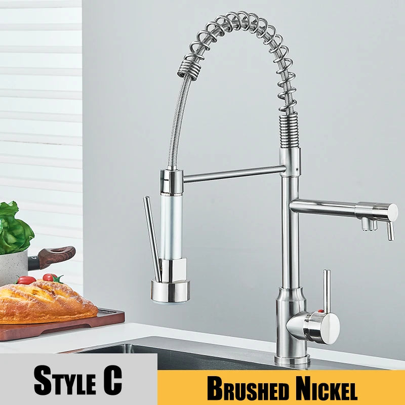 Black Kitchen Sink Faucet
