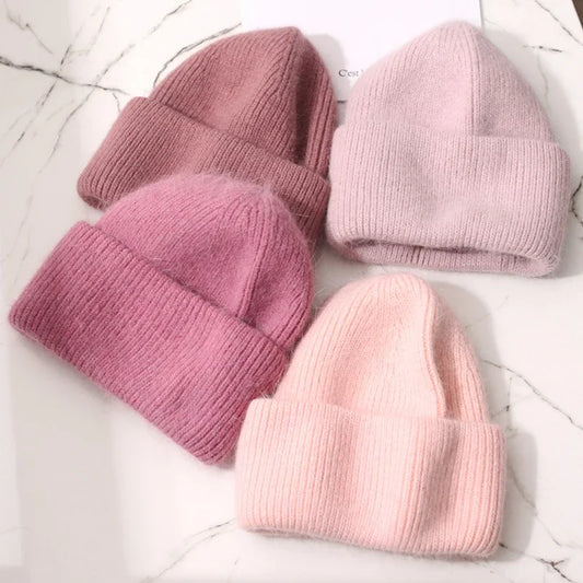 Fashion Warm Cashmere Wool Skullies