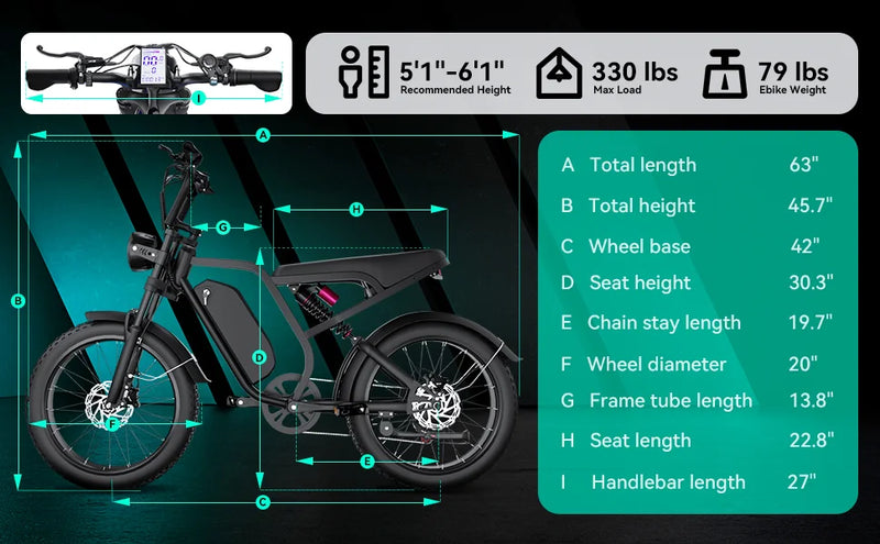 Electric Mountain Bike for Adults