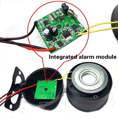 Universal Car Alarm Non-Destructive Installation