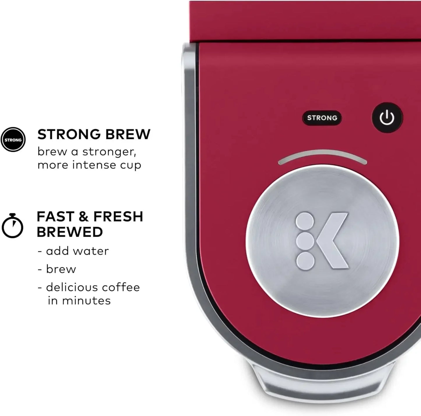 K-Mini Plus Single Serve K-Cup Pod Coffee Maker
