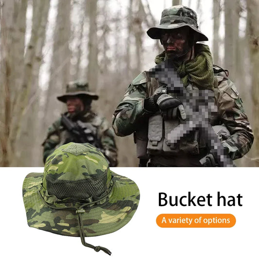 Camo Enthusiasts Tactical Bucket Hats