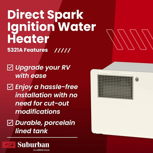 Direct Fit 6 Gallon Steel Tank Water Heater (SAW6DE)