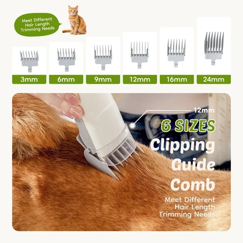 Grooming Kit, 2.5L Pet Hair Vacuum