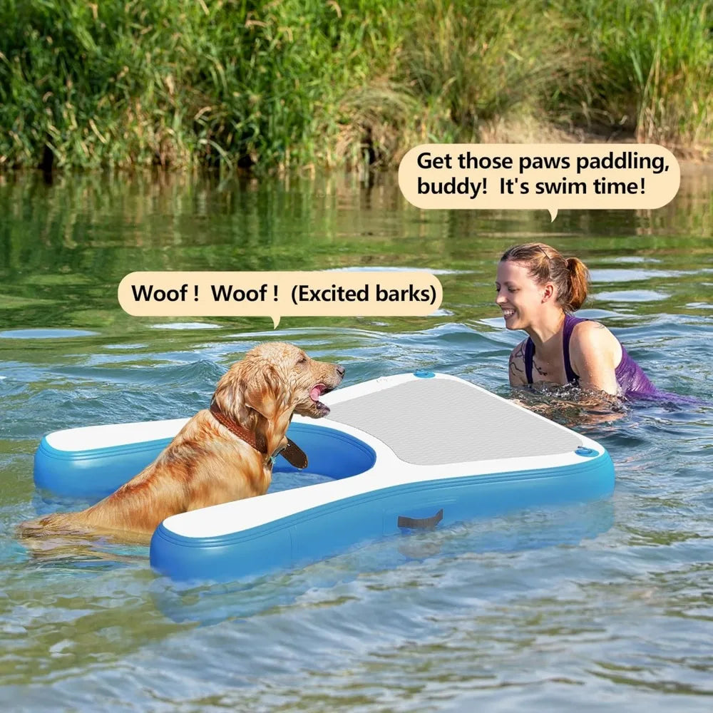 Extra Wide, Dog Boat, Pool Ramp (60" L)