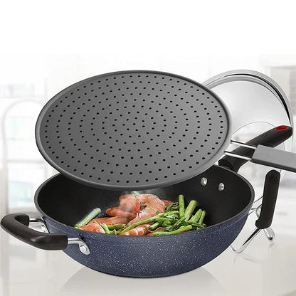 Universal Silicone Kitchen Splatter Screen and Drain Board