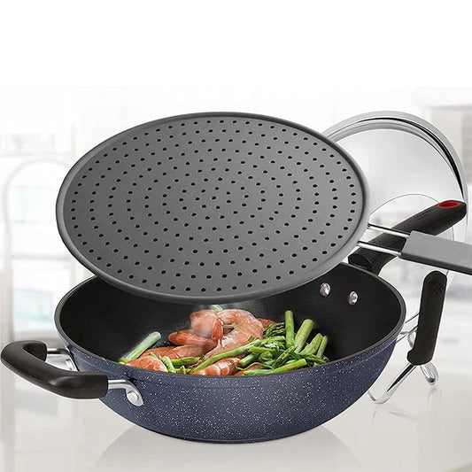 Universal Silicone Kitchen Splatter Screen and Drain Board