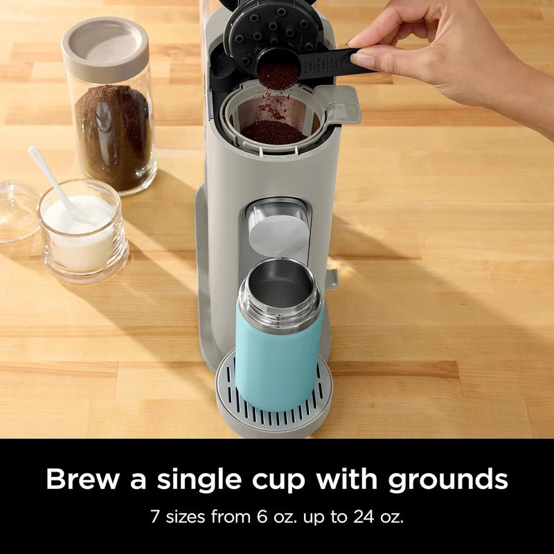 Pods & Grounds Single-Serve Coffee Maker