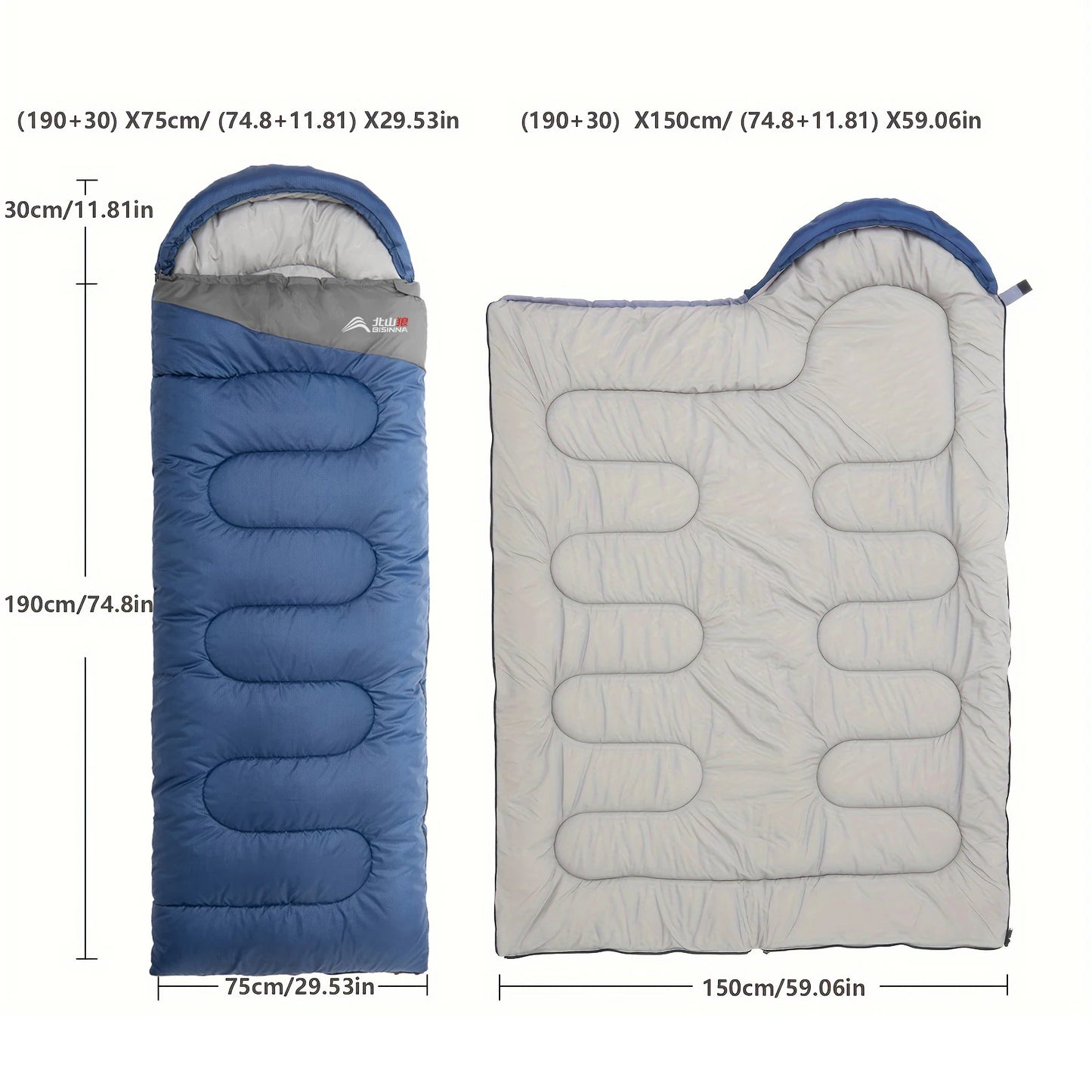 Camp Sleeping Bag Ultralight, Waterproof