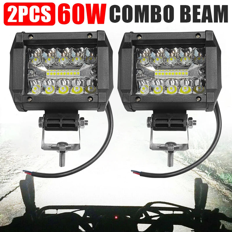 60W Auxiliary LED Light Bar