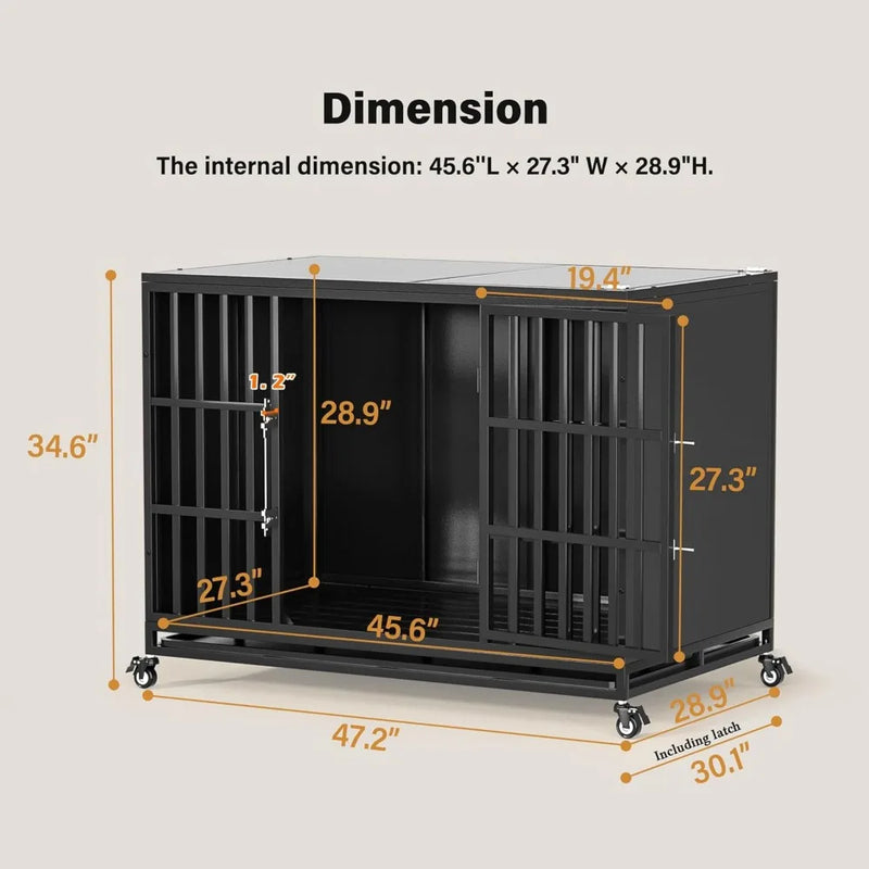 48 inch Heavy Duty Dog Crate