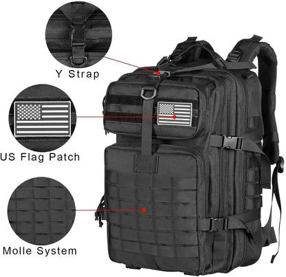 50L Tactical Backpacks - Molle Pack for Hiking