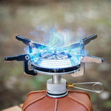 Outdoor Camping Gas Stove with Storage Bag
