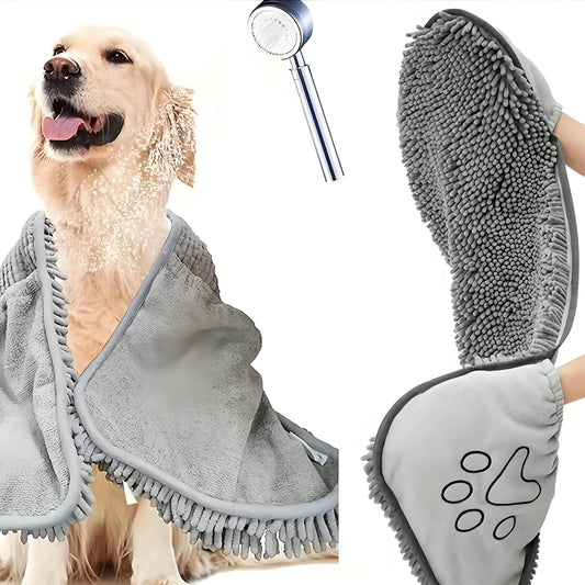 Plush Microfiber Pet Towel