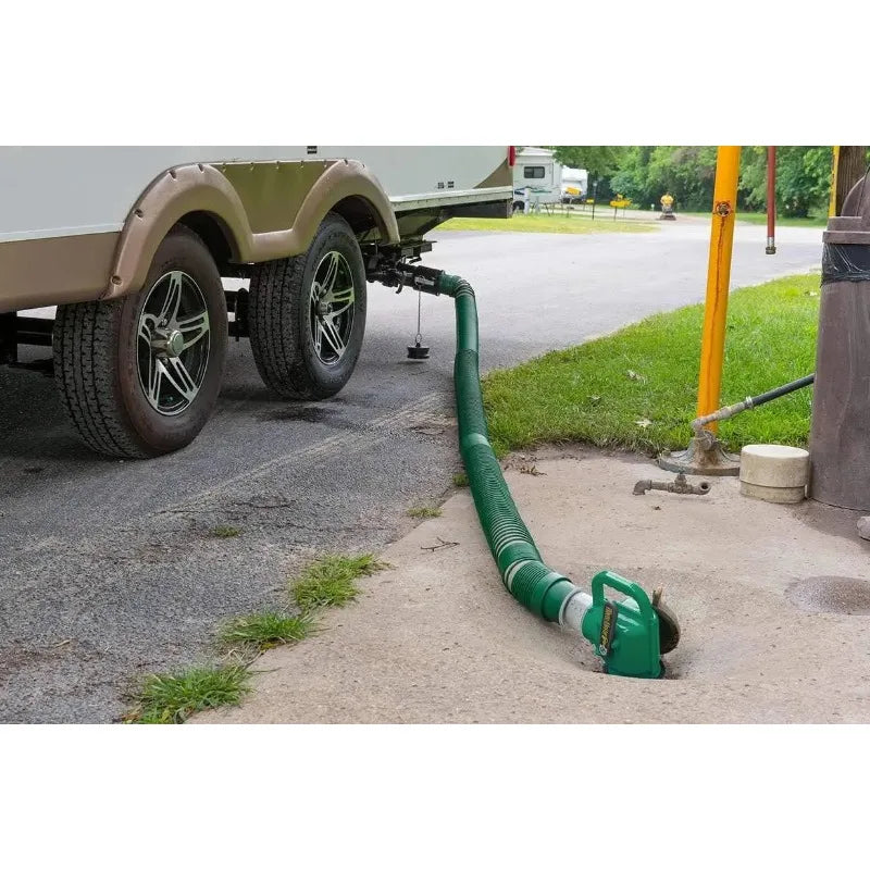 20’ Extended RV Green Sewer Hose Management System
