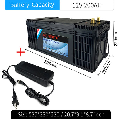LiFePO4 Lithium Iron Phosphate Battery with BMS
