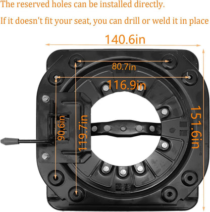 Heavy Duty Seat Swivel Base