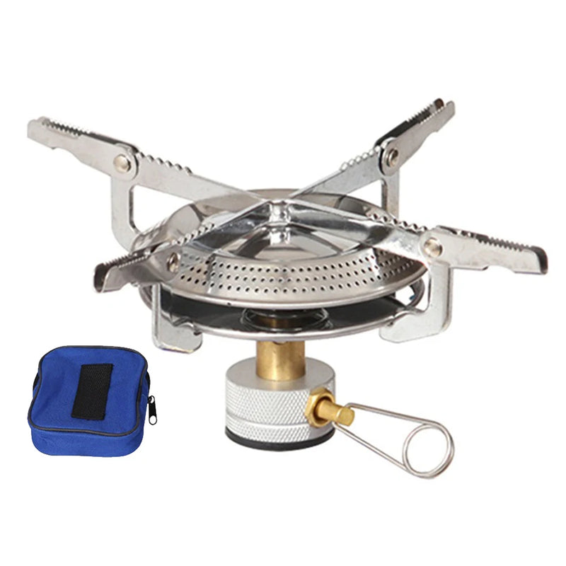 Outdoor Camping Gas Stove with Storage Bag