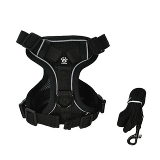 Pet Reflective Harness and Leash