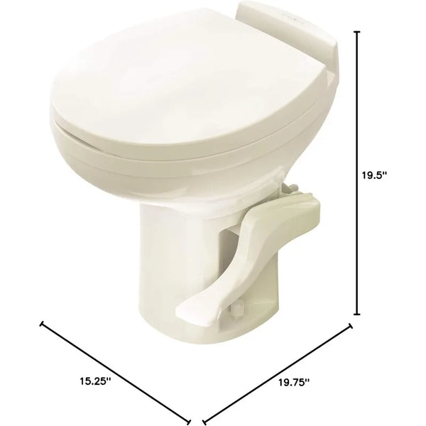 Residence RV Toilet / High Profile / Bone