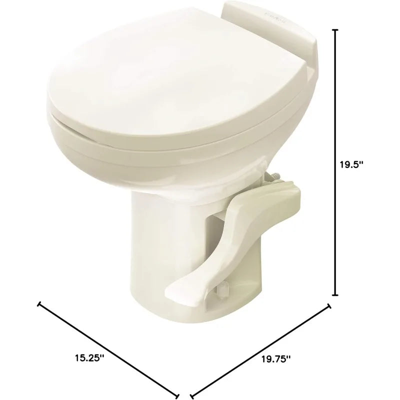 Residence RV Toilet / High Profile / Bone
