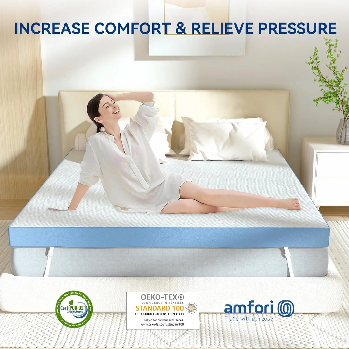 4 Inch Firm Mattress Topper