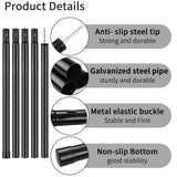 Set of 2 Telescoping Tarp Poles