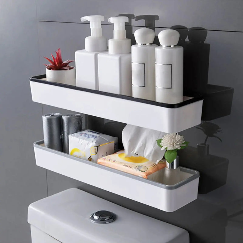 1pc Toilet Bathroom Storage Shelf Organizer