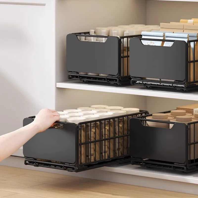 Kitchen Storage Rack Pull Out Cabinet Organizer (2 Sizes)