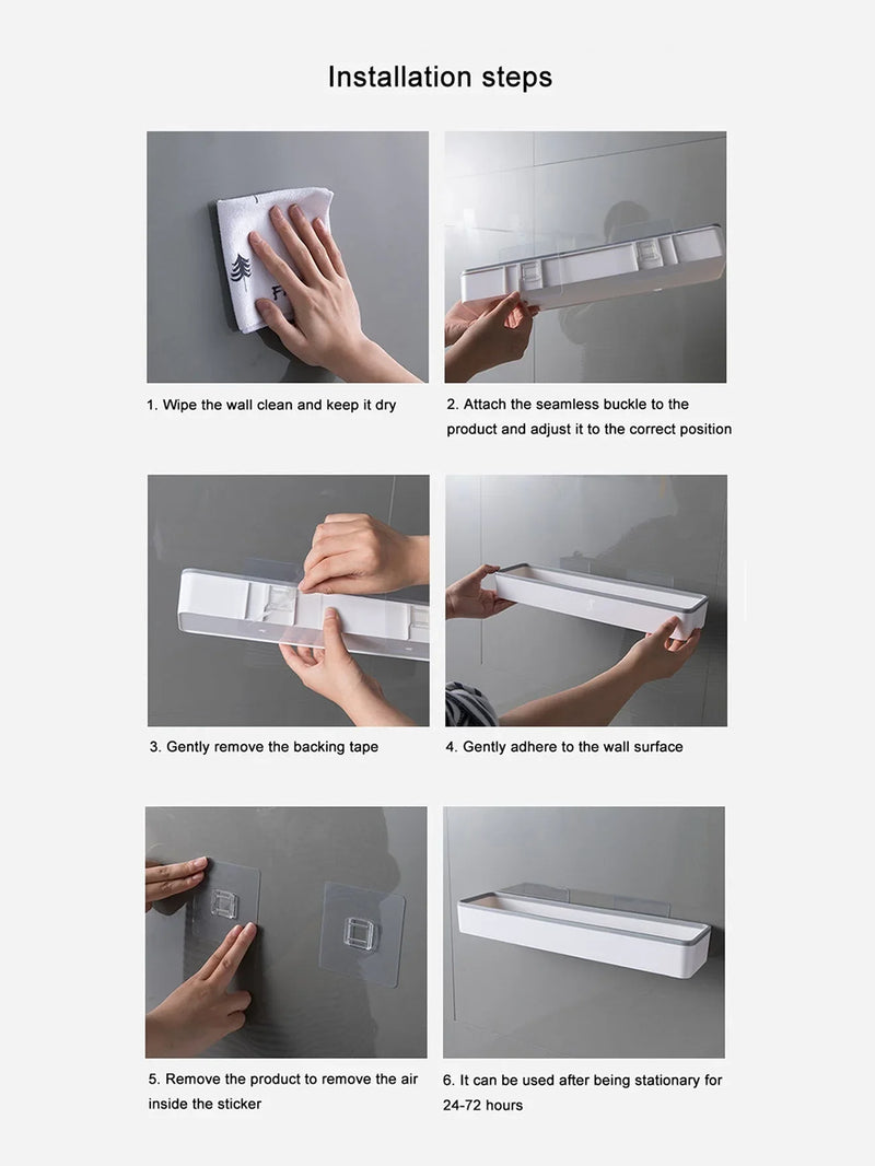 1pc Toilet Bathroom Storage Shelf Organizer