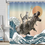 Nautical Shower Curtains, Waterproof
