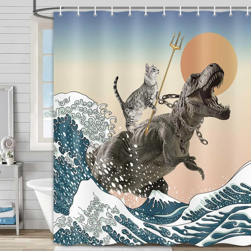 Nautical Shower Curtains, Waterproof