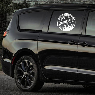 Happy Campers Vinyl Sticker