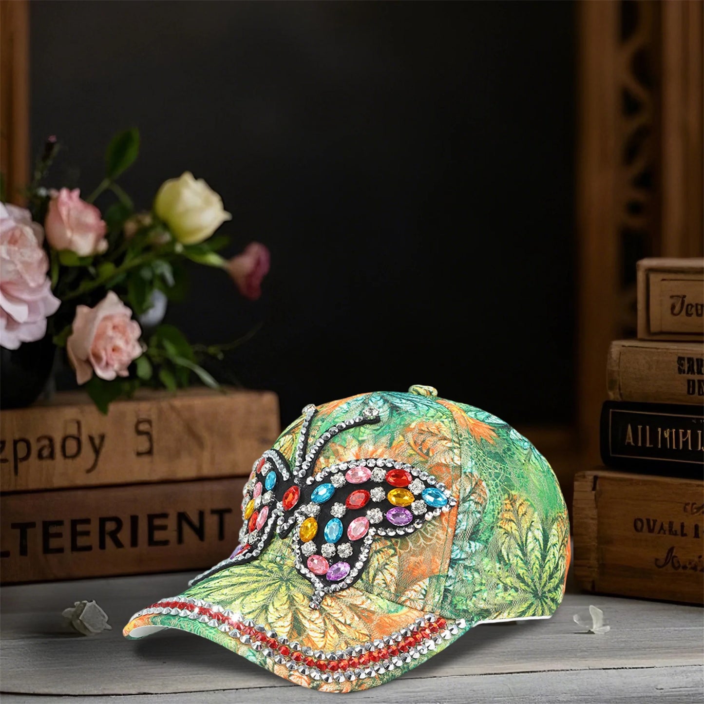 Stylish Embroidered Sun Visor Cap - 3 Colors