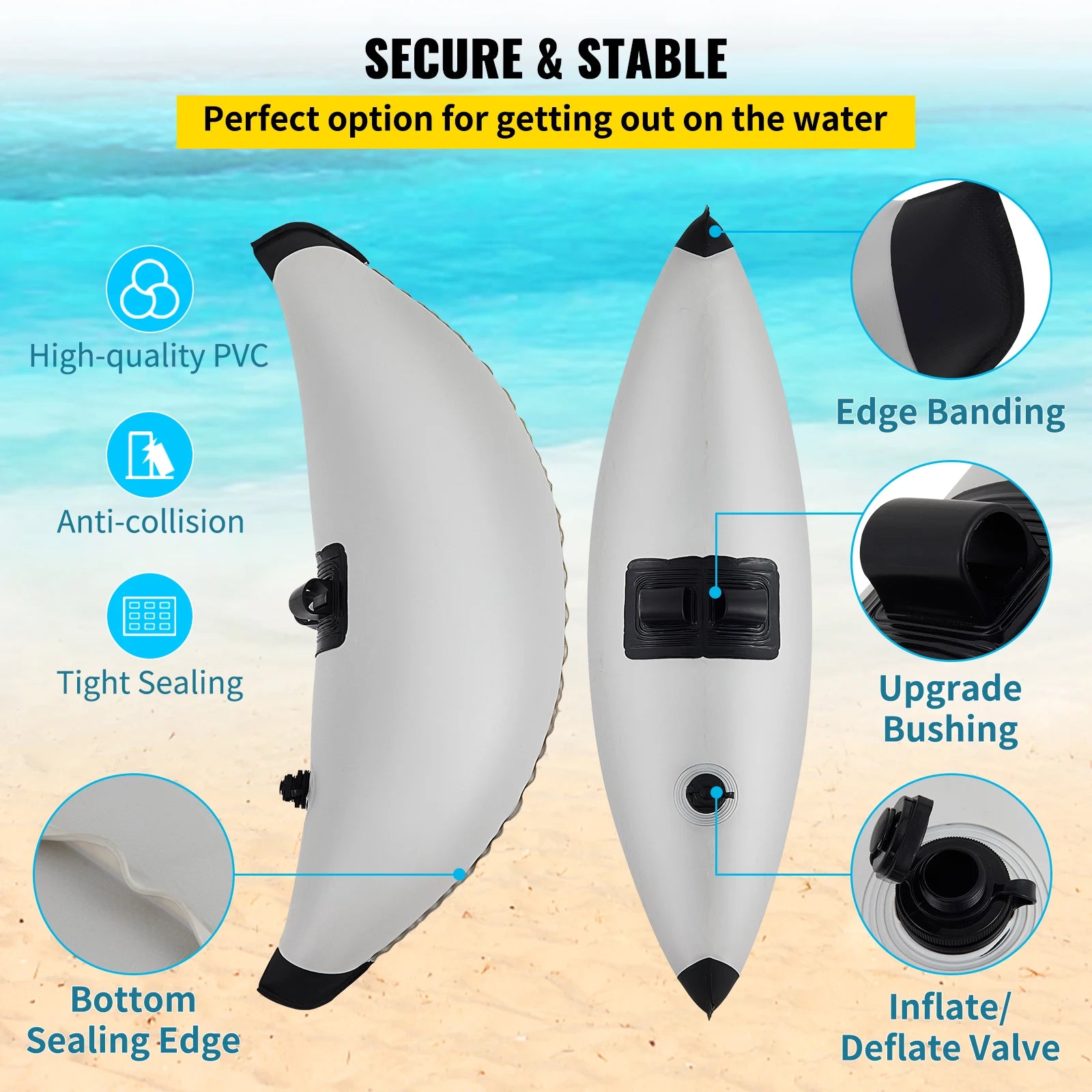 2Pcs Kayak Inflatable Outrigger Stabilizer – RVHomeHaven