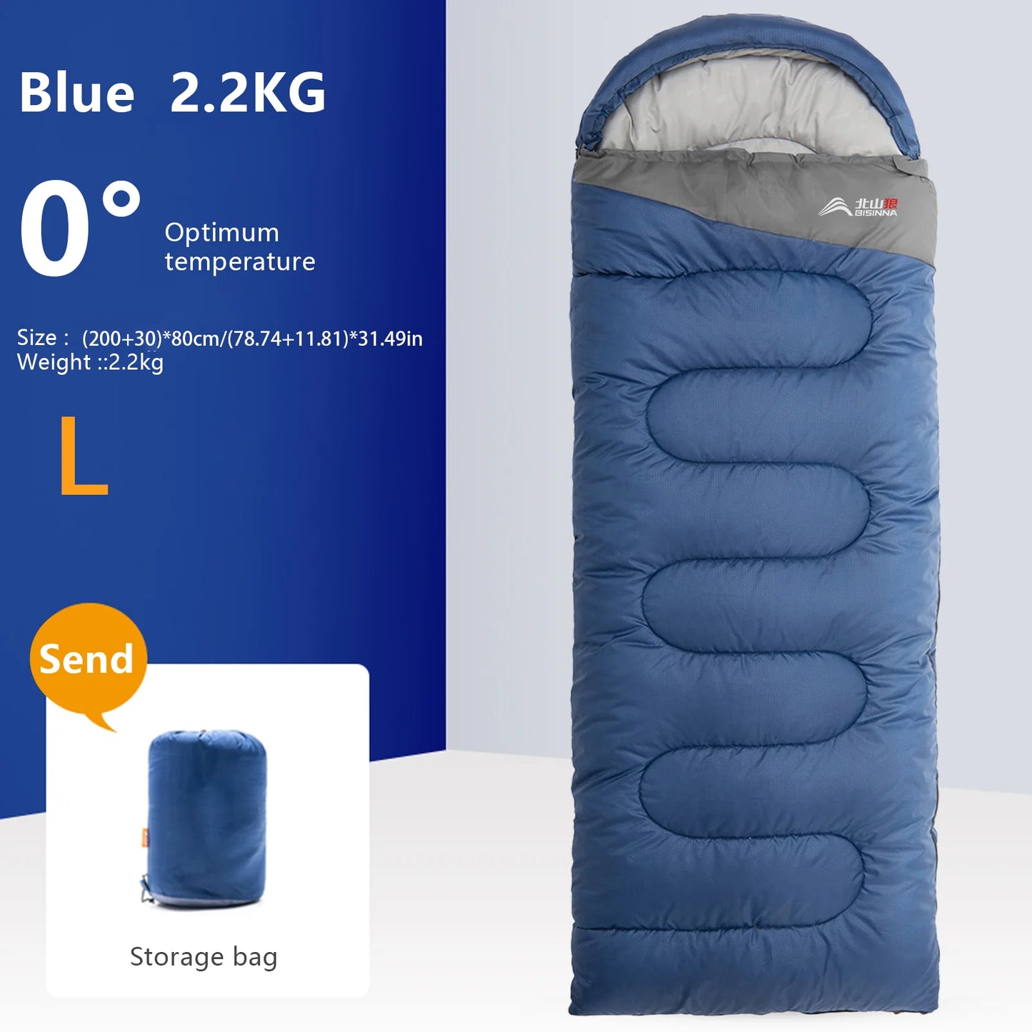 Camp Sleeping Bag Ultralight, Waterproof
