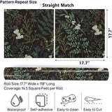 Tropical Rain Forest Peel and Stick Wallpaper