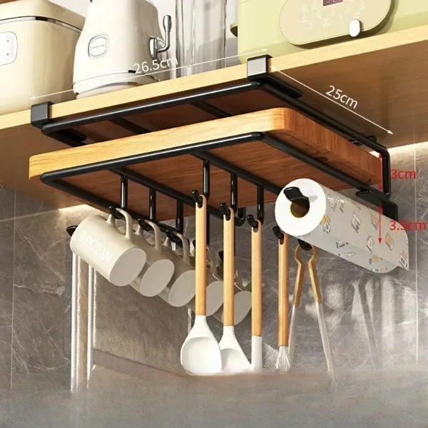Kitchen Cabinet Metal Cutting Board Storage Rack
