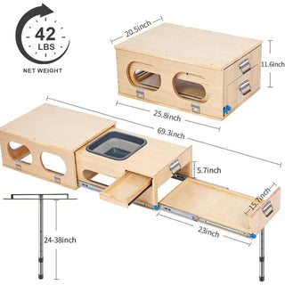 Overland Kitchen Slide-Out Box, SUV, Van, Truck Camping