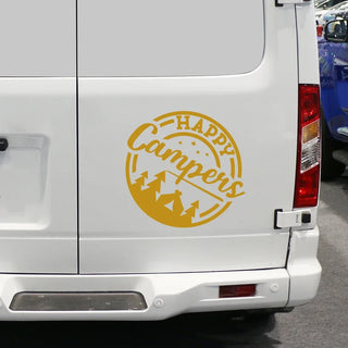 Happy Campers Vinyl Sticker