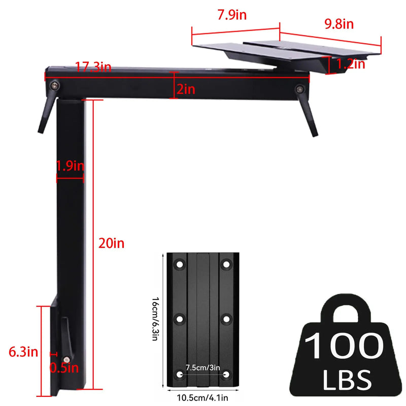 360 degrees Swivel Lagoon Table, with Side Folding Wall Function