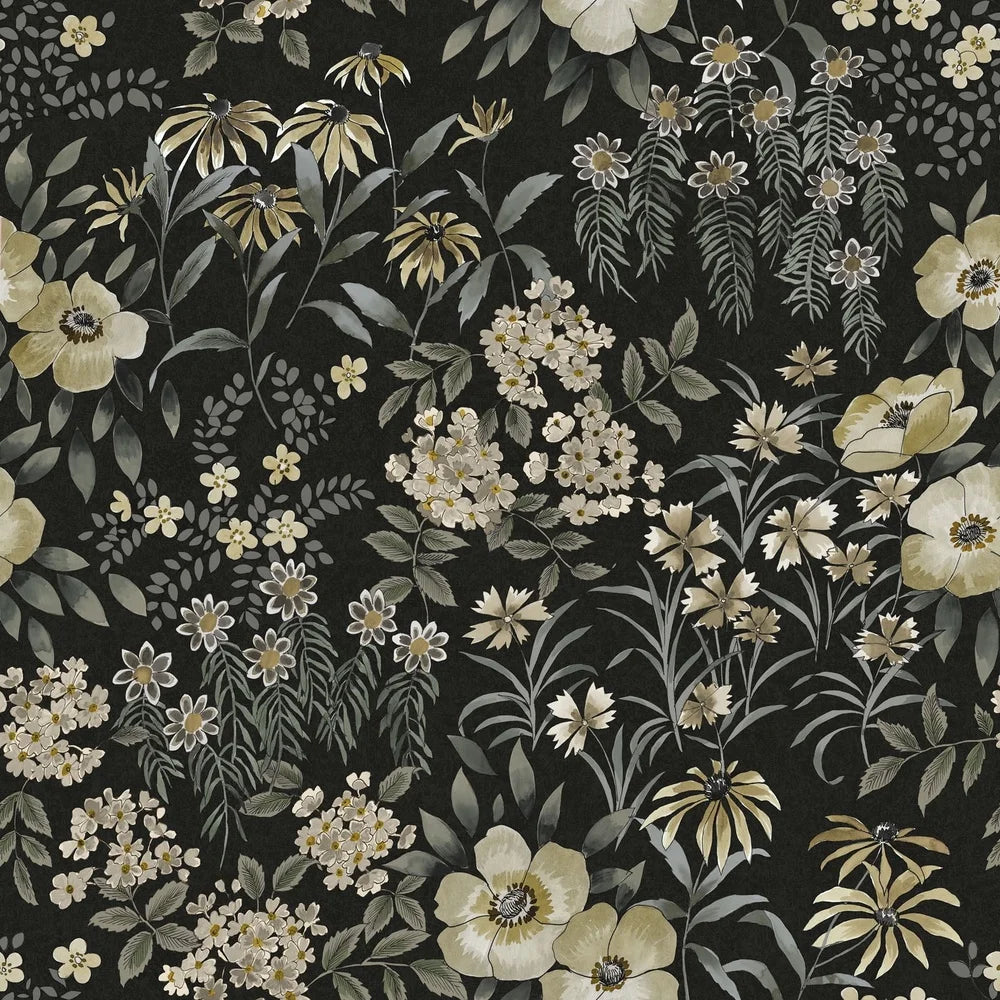 Peel and Stick Floral Wallpaper