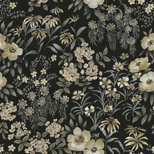 Peel and Stick Floral Wallpaper