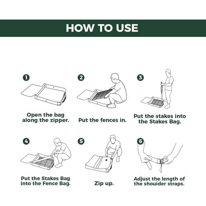 Specialized Dog Playpen Storage Bag, Designed for RV Trips